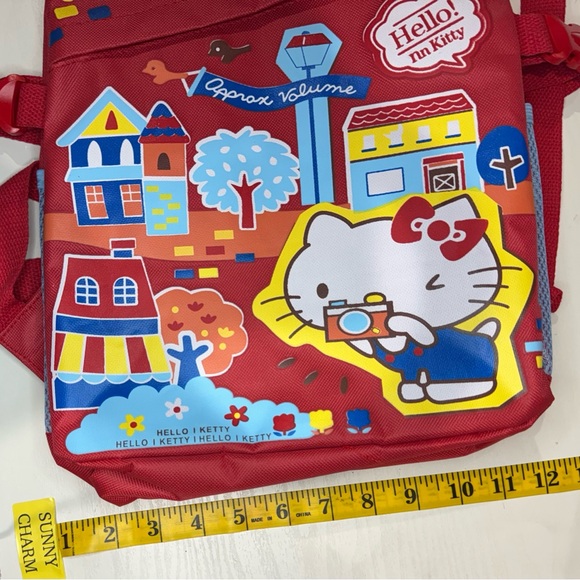 Kitty Red Backpack - Picture 2 of 6
